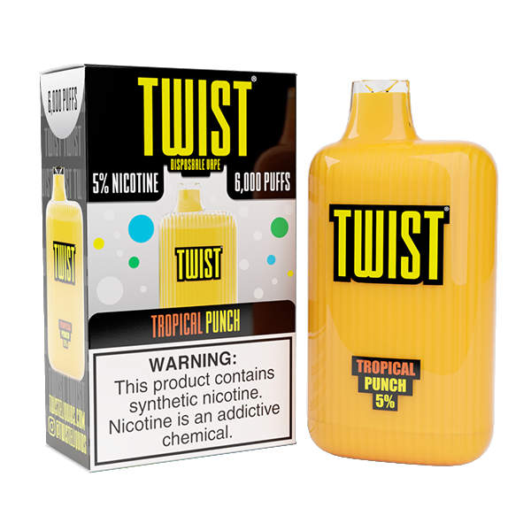 Twist Disposable 6000 | 15mL | 50mg Tropical Punch
