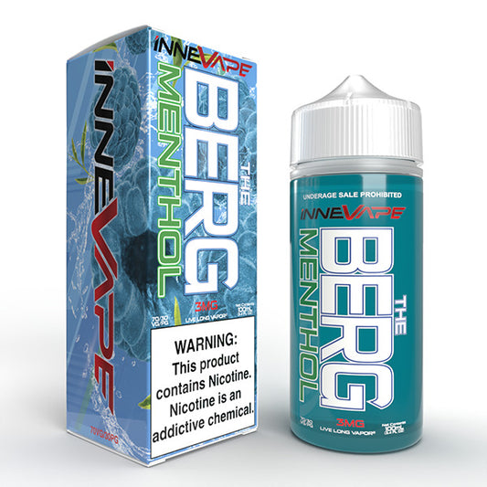 The Berg Menthol by Innevape TF-Nic Series 100mL With Packaging