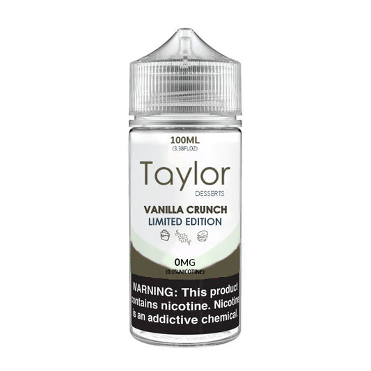 Vanilla Crunch by Taylor E-Liquid 100mL Bottle
