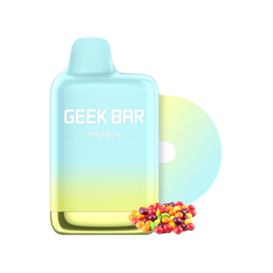 Geek Bar Meloso Max Disposable | 9000 Puffs | 14mL | 50mg Tropical Rainbow Blast