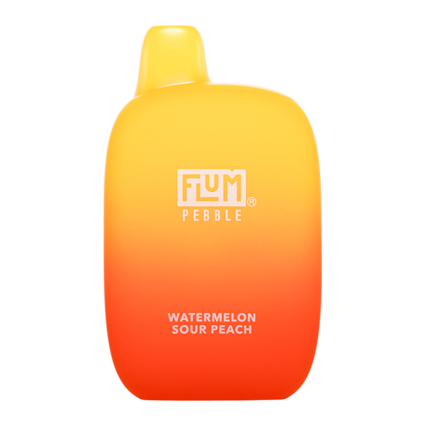 Flum Pebble Disposable | 6000 Puffs | 14mL Watermelon Sour Peach
