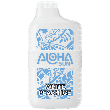 Aloha Sun TFN Disposable 7000 Puffs 15mL 50mg White Peach Ice
