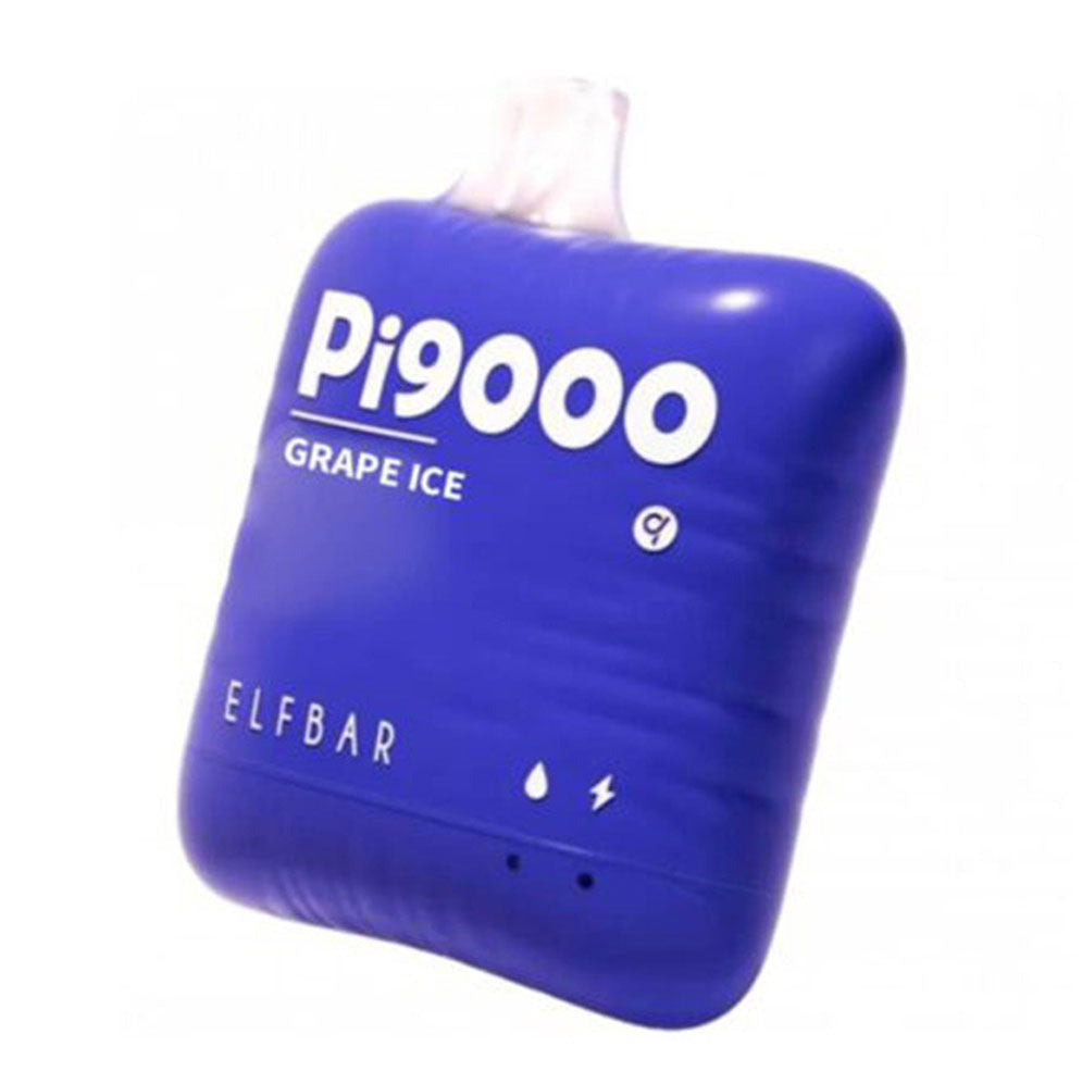 Elf Bar PI9000 Disposable 9000 Puffs 19mL 40-50mg Grape Ice