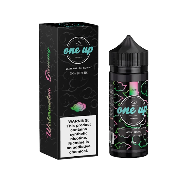 Watermelon Gummy by One Up TFN E-Liquid 100mL (Freebase) with Packaging