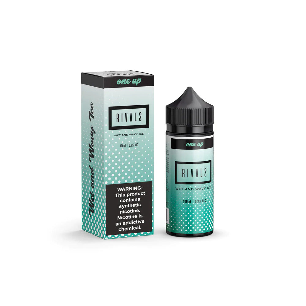 Wet n Wavy Ice by One Up TFN E-Liquid 100mL (Freebase) with Packaging