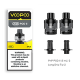 VooPoo PnP Replacement Pods 2-Pack - Pnp Pod Ii 5ml with packaging