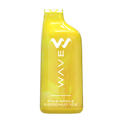 Wave Nicotine Disposable | 8000 Puff | 18mL Pineapple Coconut Ice