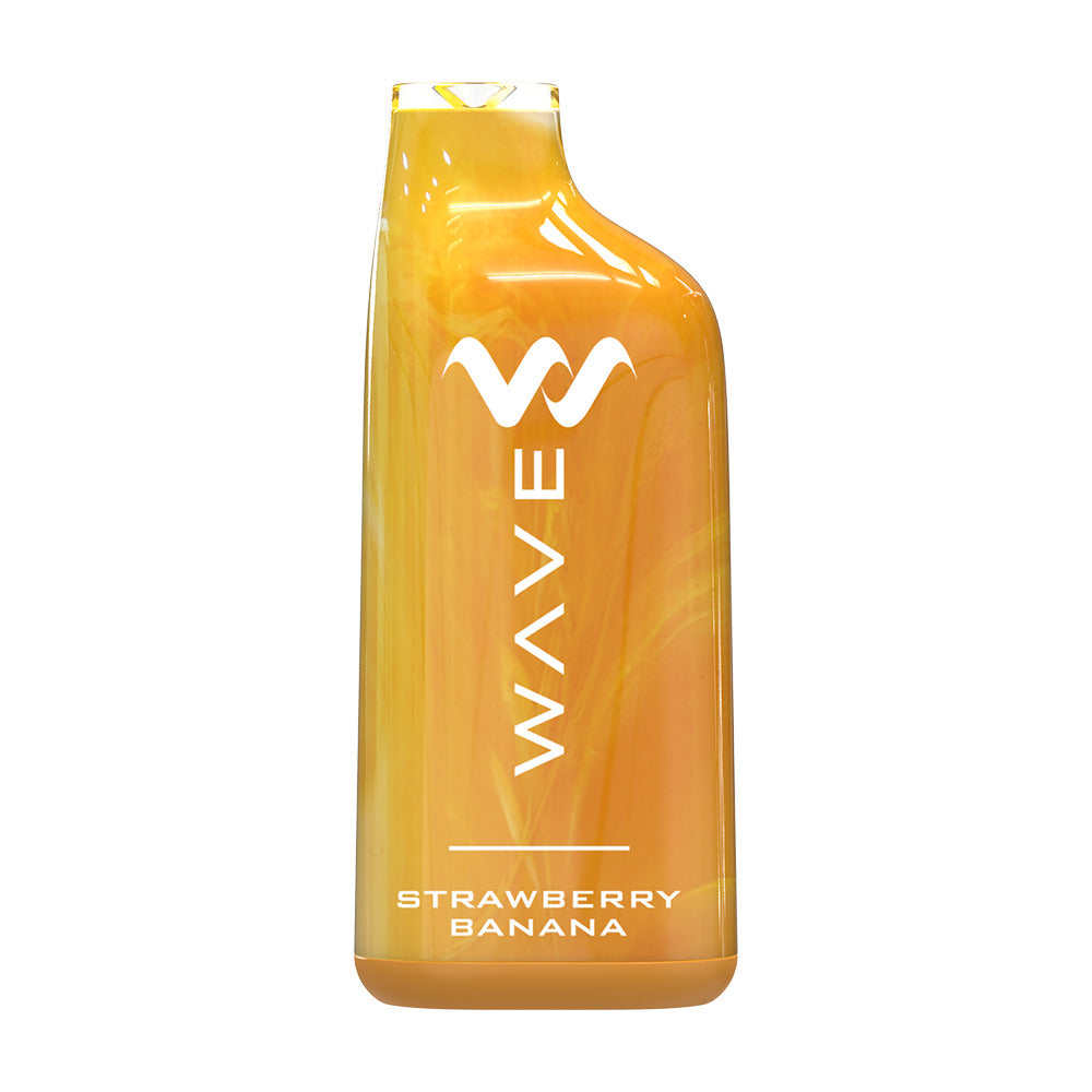 Wave Nicotine Disposable | 8000 Puff | 18mL Strawberry Banana