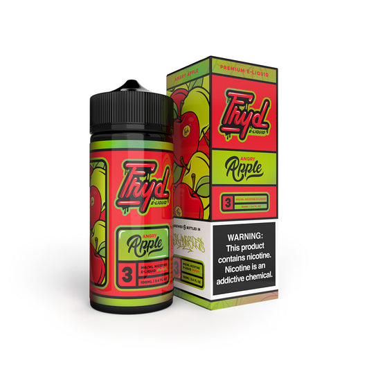 Angry Apple by FRYD Series E-Liquid 100mL (Freebase) with Packaging