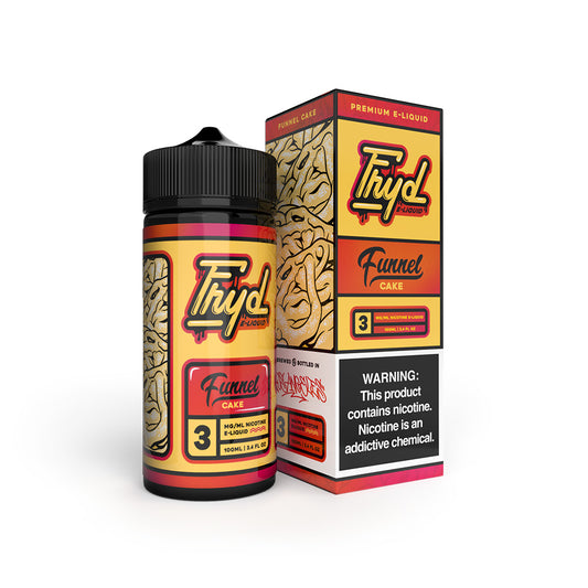 Funnel Cake by FRYD Series E-Liquid 100mL (Freebase) with Packaging