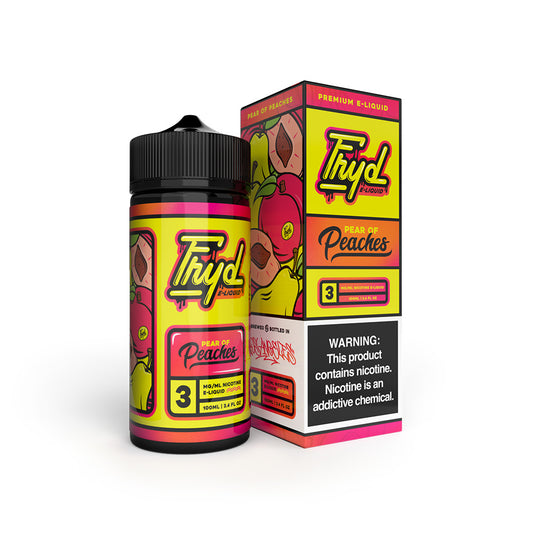 Pear Of Peaches by FRYD Series E-Liquid 100mL (Freebase) with Packaging