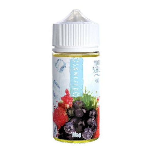 Mixed Berries Iced by Skwezed 100mL E-Liquid Series (Freebase) Bottle