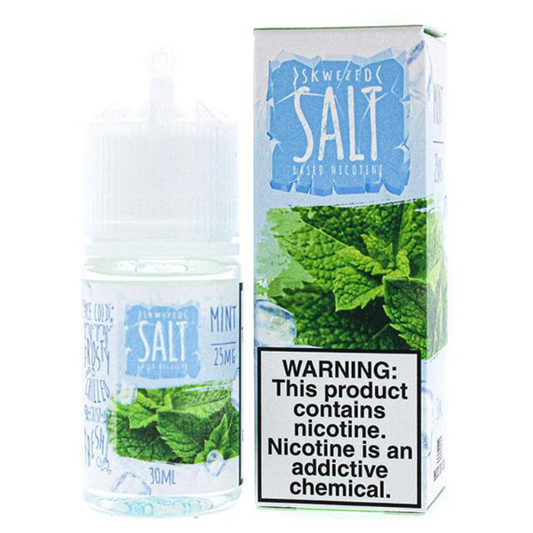 Mint Ice by Skwezed Salt Series E-Liquid 30mL (Salt Nic) with Packaging