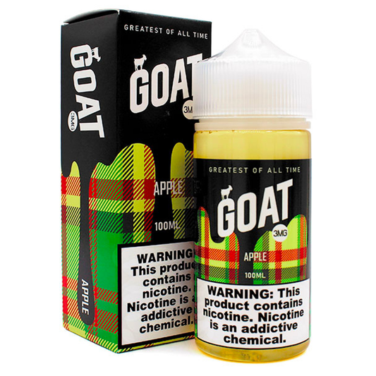 Apple by Drip More GOAT Series E-Liquid 100mL (Freebase) with Packaging