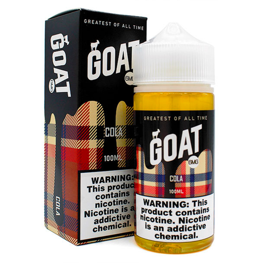 Cola by Drip More GOAT Series E-Liquid 100mL (Freebase) with Packaging