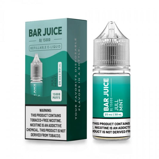 Jull Mint by Bar Juice BJ15000 Salt Series E-Liquid 30mL (Salt Nic) with Packaging