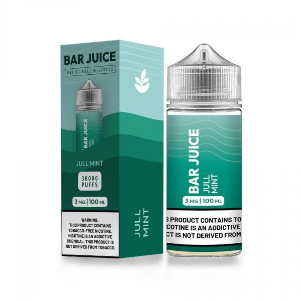 Jull Mint by Bar Juice BJ30000 E-Liquid 100mL (Freebase) with Packaging