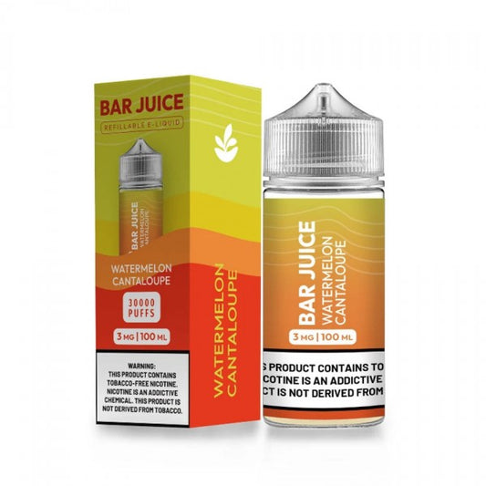 Watermelon Cantaloupe by Bar Juice BJ30000 E-Liquid 100mL (Freebase) with Packaging