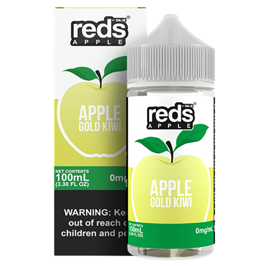 Gold Kiwi by 7Daze Reds 100mL with Packaging