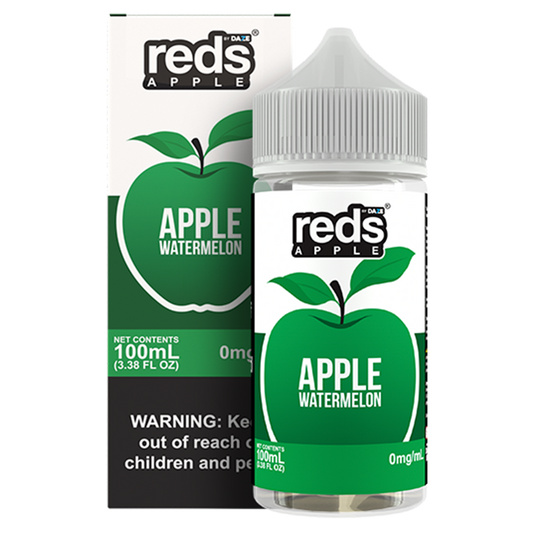 Watermelon by 7Daze Reds E-Liquid 100mL (Freebase) with Packaging