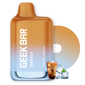 Geek Bar Meloso Max Disposable | 9000 Puffs | 14mL | 50mg Columbian Coffee Ice
