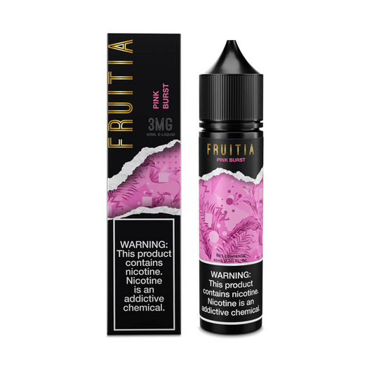 Pink Burst by FRUITIA by Fresh Farms E-Liquid 60mL (Freebase) with packaging