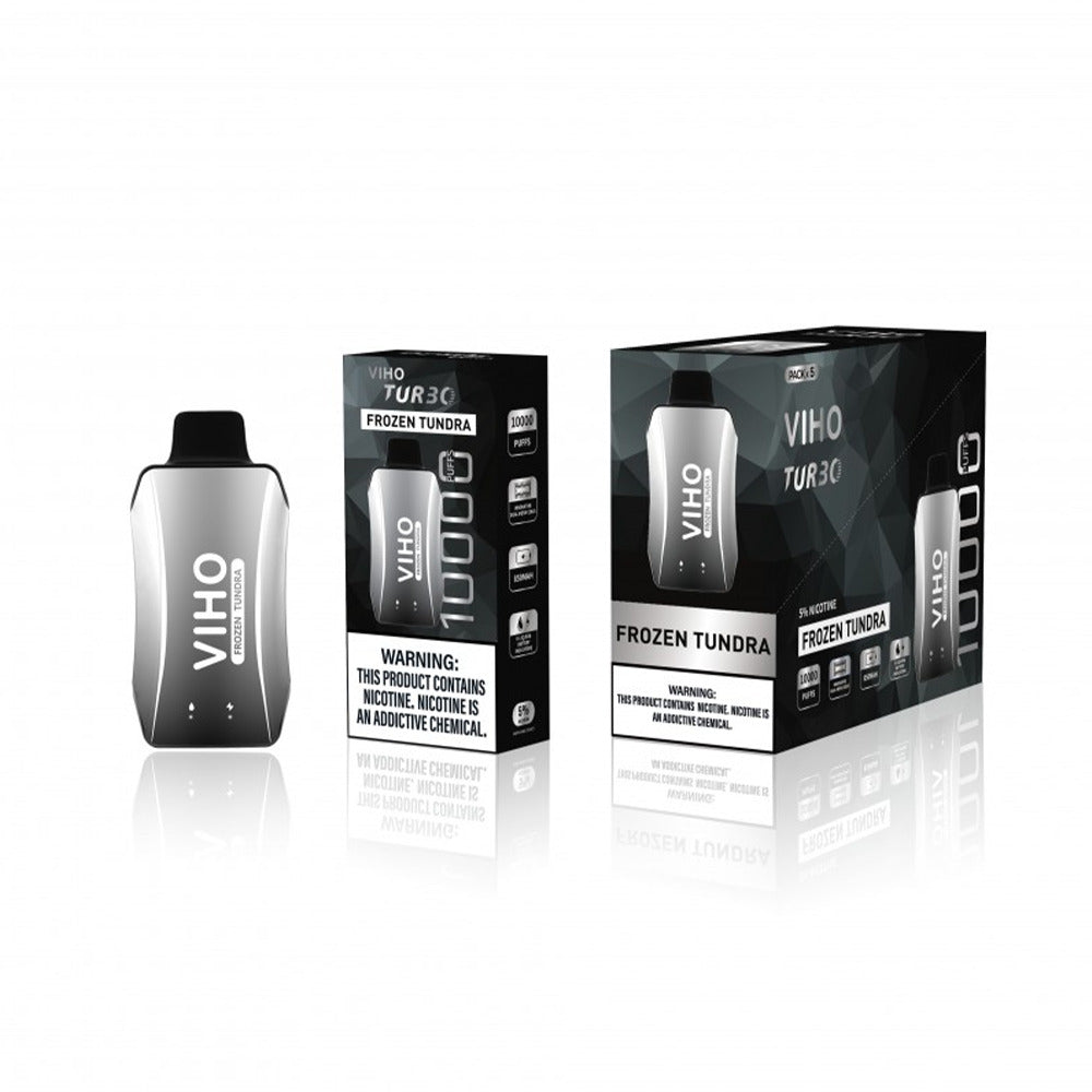 Viho Turnbo Disposable 10000 Puffs (17mL) -  frozen tundra with packaging