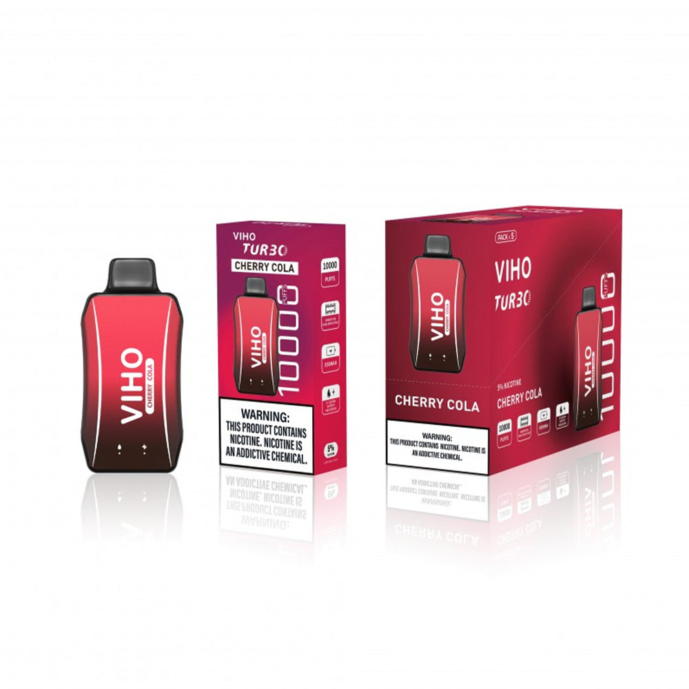 Viho Turnbo Disposable 10000 Puffs (17mL) - cherry cola with packaging