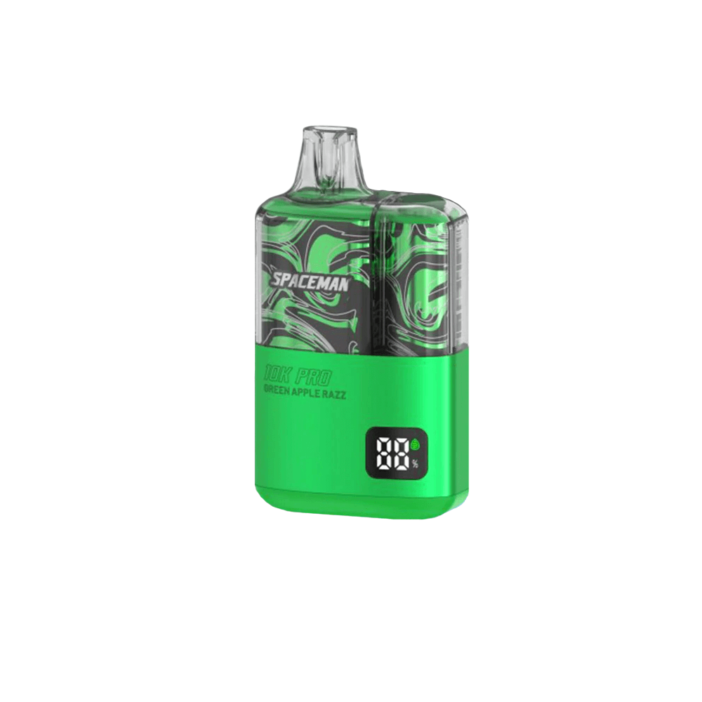 SMOK Space Man Disposable 10000 Puffs (15mL) 50mg Green Apple Razz