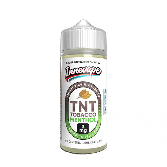TNT Tobacco Menthol by Innevape TFN Series E-Liquid 100mL (Freebase) Bottle Only