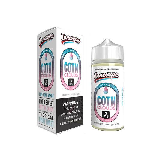 COTN Clouds by Innevape TFN Series E-Liquid 100mL (Freebase) with Packaging