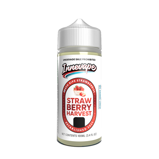 Strawberry Harvest by Innevape TFN Series E-Liquid 100mL (Freebase) bottle