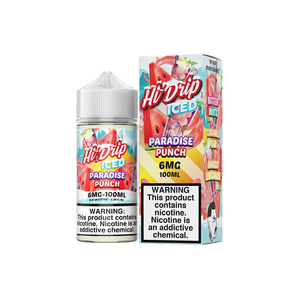Paradise Punch Ice | Hi-Drip Series E-Liquid | 100mL Paradise Punch Iced with Packaging