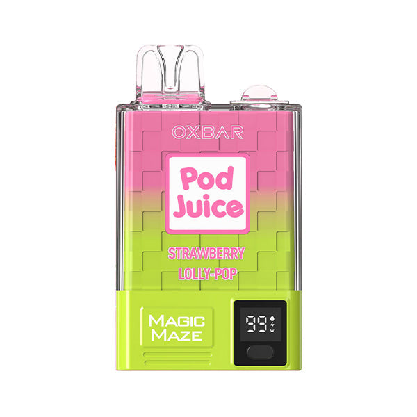 Oxbar Magic Maze Pro Disposable Strawberry Lolly-Pop