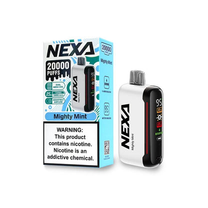 NEXA 20K Disposable Mighty-Mint with packaging