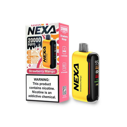 NEXA 20K Disposable Strawberry-Mango with packaging
