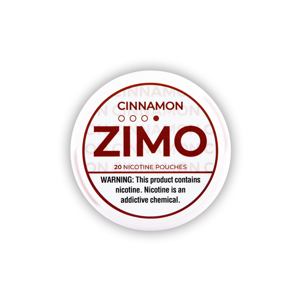 Zimo Nicotine Pouches (20ct Can)(5-Can Pack) Cinnamon 06mg (SAS)