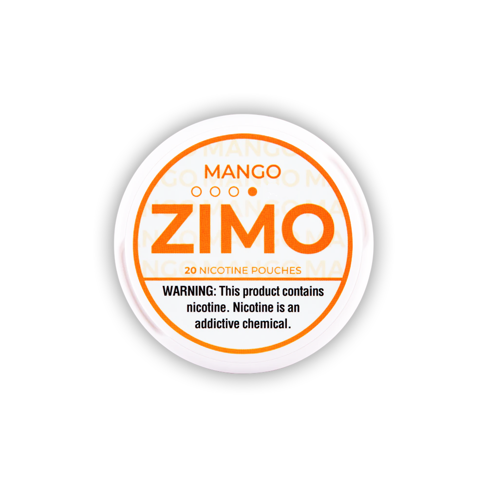 Zimo Nicotine Pouches (20ct Can)(5-Can Pack) Mango 06mg (SAS)