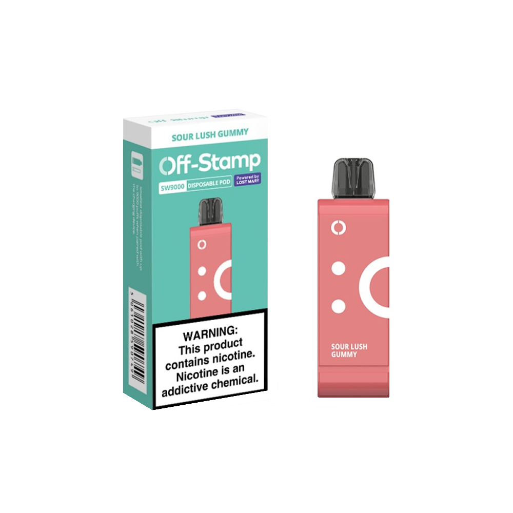 Off Stamp Pod Disposable Sour Lush Gummy