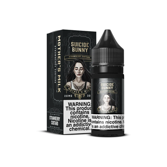 Mother's Milk by Suicide Bunny Salt Series E-Liquid 30mL (Salt Nic) - 20mg with Packaging