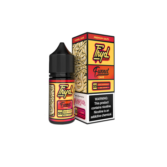Funnel Cake | FRYD Salts | 30mL - 55mg with packaging
