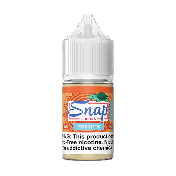 Peach Iced Tea by Snap Liquids Salt Series 30mL Bottle