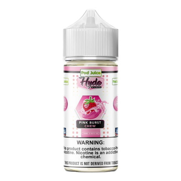 Pink Burst Chew by Pod Juice - Hyde TFN Series 100mL Bottle