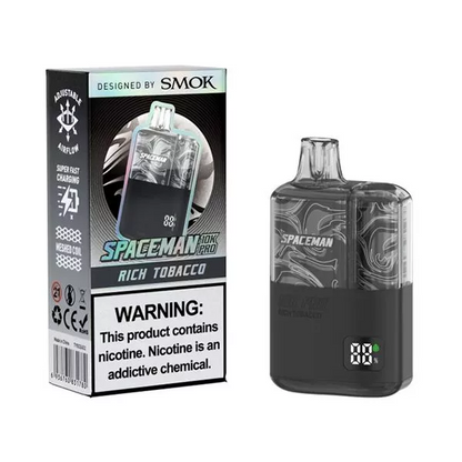 SMOK – Space Man Disposable 10,000 Puffs 15ml 50mg rich tobacco with packaging