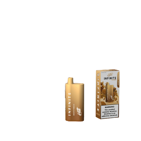 Hitt Infinity Disposable 8000 Puffs 20mL Smooth Tobacco with Packaging