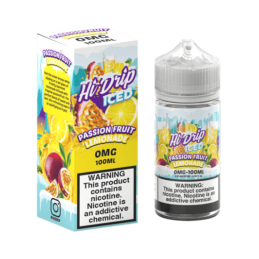 Passionfruit  Fruit Lemonade ICED by Hi-Drip Series 100mL with Packaging