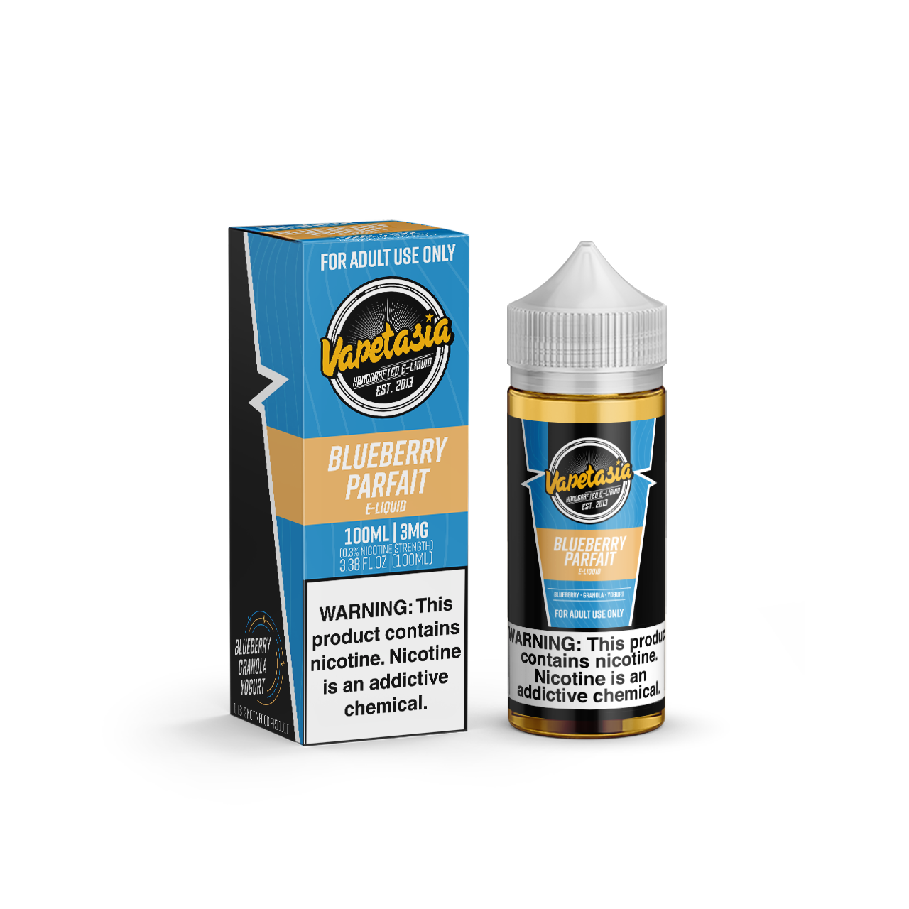 Blueberry Parfait by Vapetasia Series 100mL with Packaging