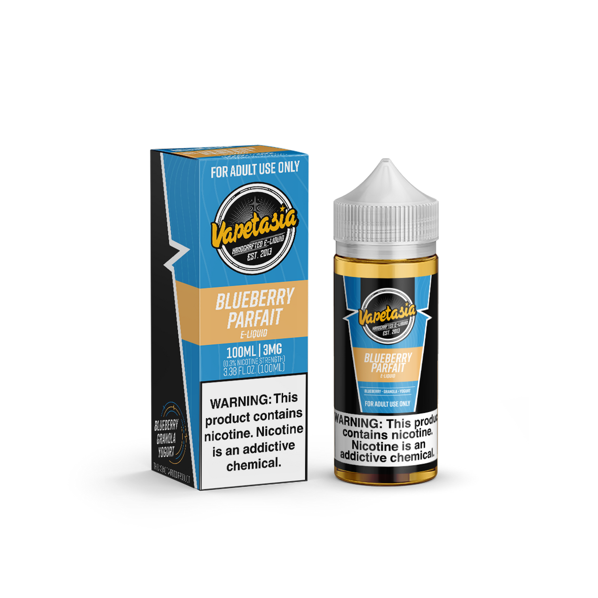 Blueberry Parfait by Vapetasia Series 100mL with Packaging