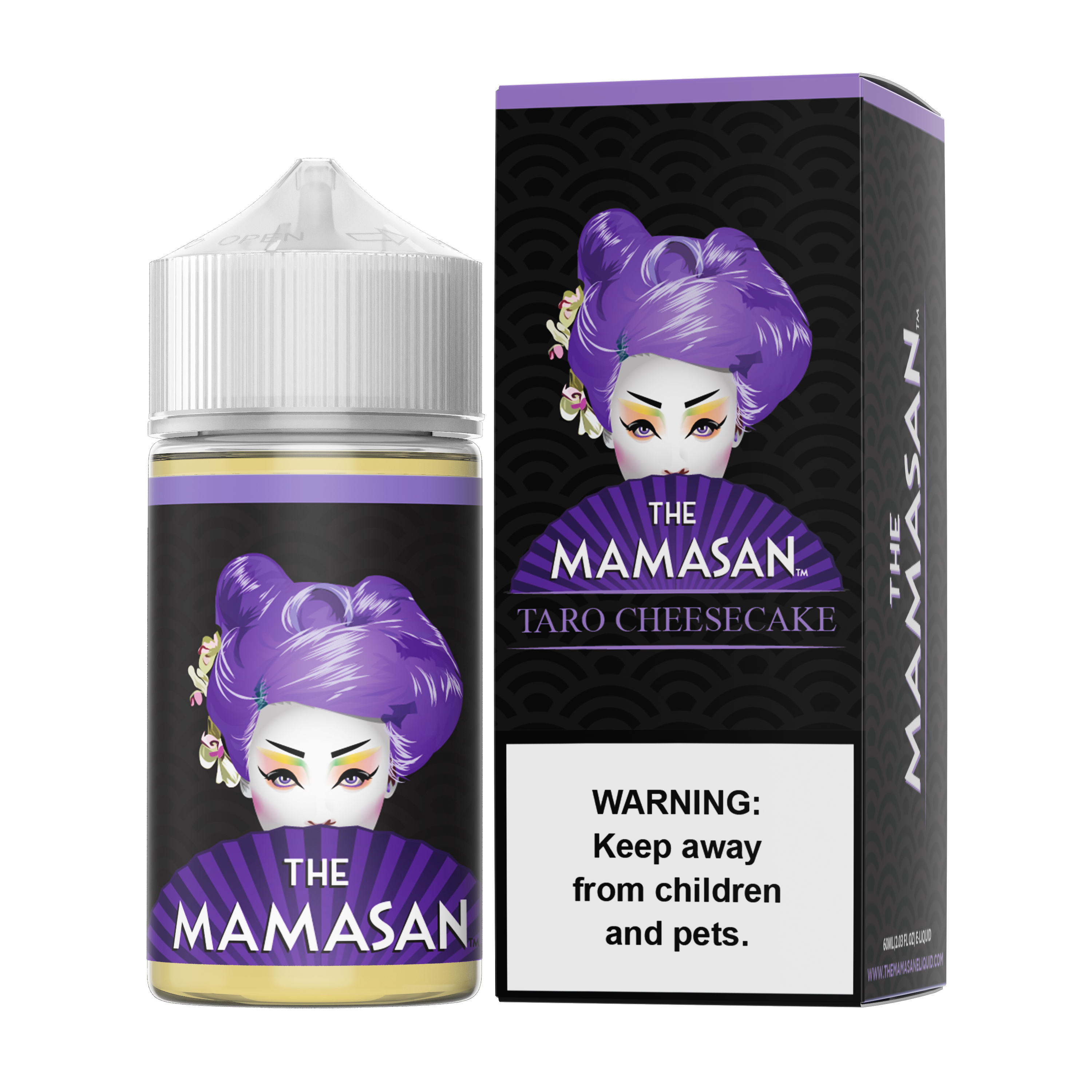 Taro Cheesecake by The Mamasan Series 60mL with Packaging