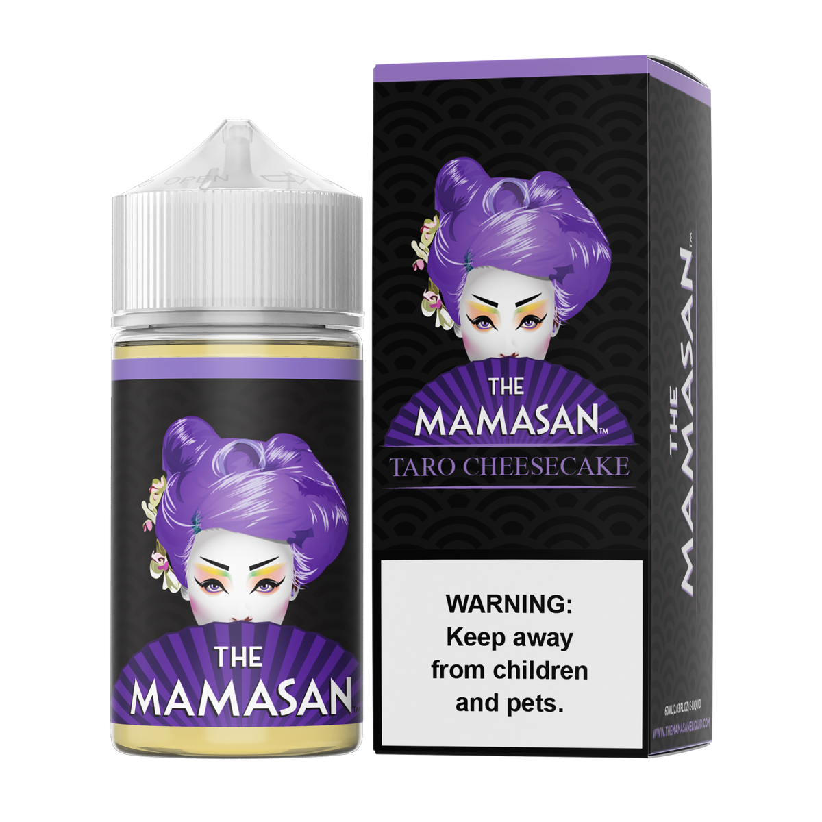 Taro Cheesecake by The Mamasan Series 60mL with Packaging
